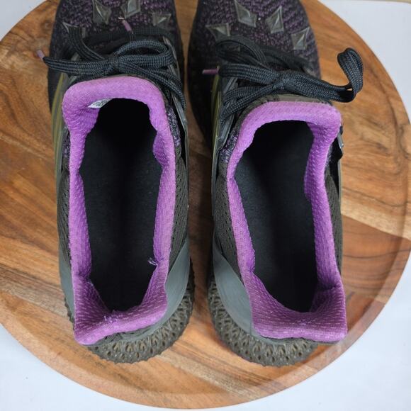 Adidas Ultra 4D Marvel Black Panther Mens Black Purple Size 13 Shoes HQ0949 - Picture 6 of 11
